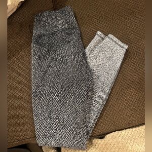 All in Motion Black and White Leggings